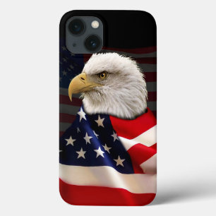 Bald Eagle e bandeira dos EUA para o Patriot