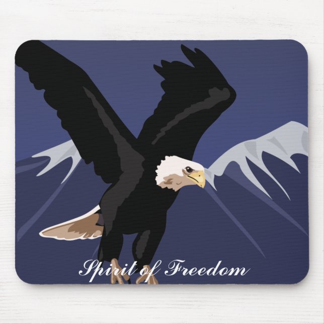 Bald Eagle Mousepad (Frente)
