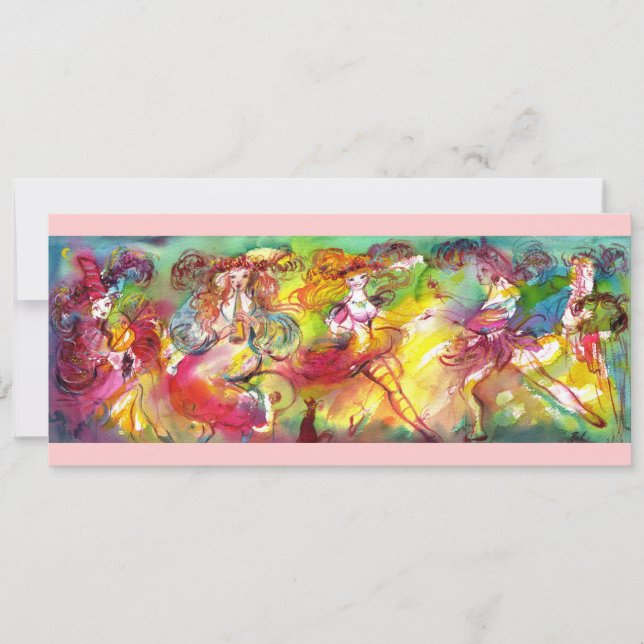 BALÉ CARNIVAL / Mascarada de Veneza, música de dan (Frente)