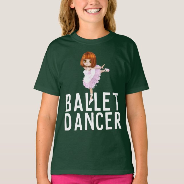 BALÉ DANCER GIRLS T-SHIRTS (Frente)