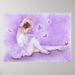 Balé De Papillon Poster