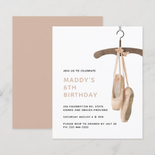 Balé Mínimo de Orçamento Ballerina 6 Aniversár