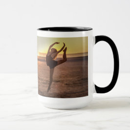 Balé na caneca da praia