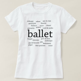 Balé Palavras T-Shirt
