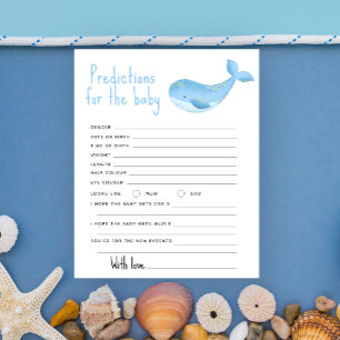 Baleia aquarela - previsões e conselho