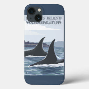 Baleias #1 da orca - ilha de San Juan, Washington
