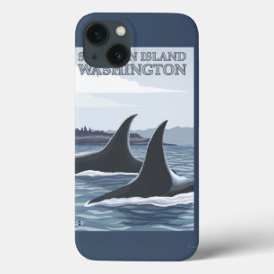 Baleias #1 da orca - ilha de San Juan, Washington