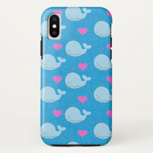 Baleias e Capas de telefone de Células Corações
