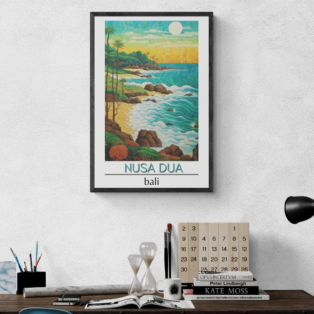 Bali Poster de viagens, Nusa Dua, (Criador carregado)
