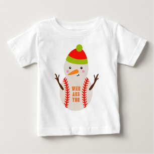 Ball Ball Snowman Kids T-Shirt Exclusivo