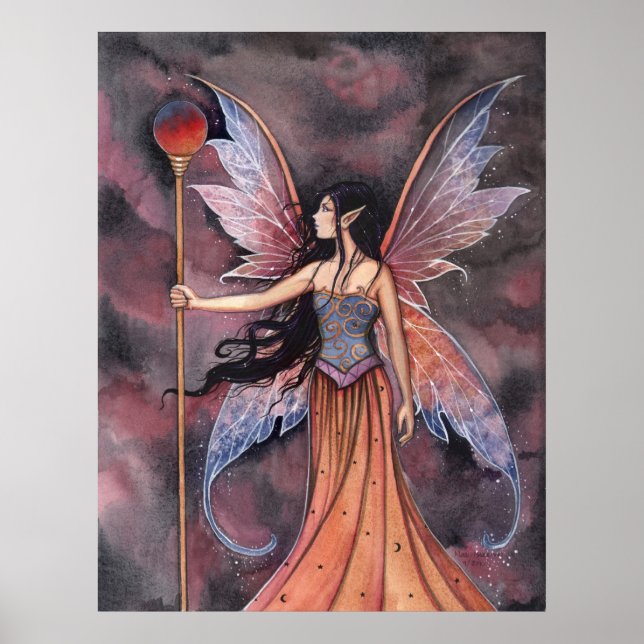 Ball Fire Fairy Poster por Molly Harrison (Frente)
