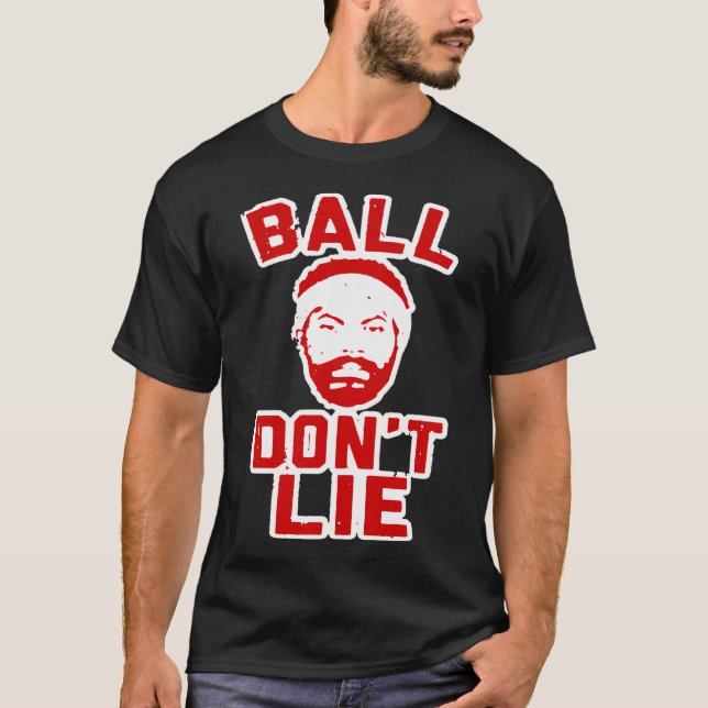 Ball Não Mente Camisa De Wallace Rasheed Engraçada (Frente)