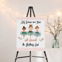 Ballerina Balé Birthday Girl