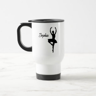 "Ballerina" Caneca de viagem personalizada