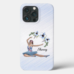 Ballerina em Nome Pessoal Azul