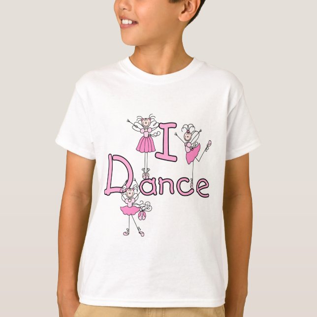 Ballerina Eu Danço Camisetas e Presentes (Frente)