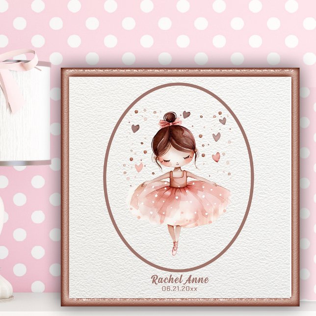 Ballerina Poster Wall Art (Criador carregado)