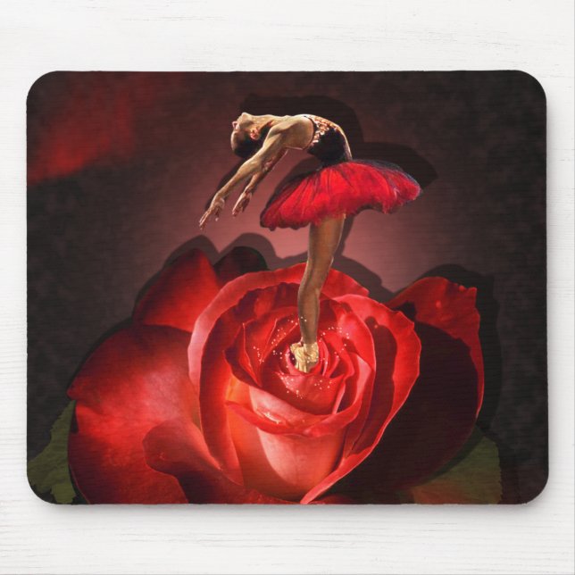 Ballerina Rosa - Mousepad (Frente)