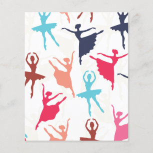 Ballerina Scrapbook Paper