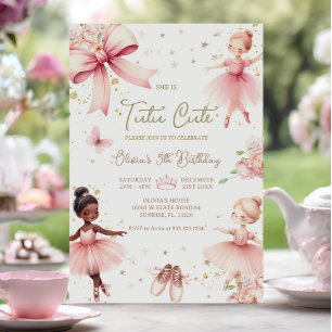Ballerina Tutu - Arco Rosa, Rosa, Convite de Anive