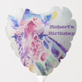 Ballo Aniversário de crianças do Zoo de Girafa