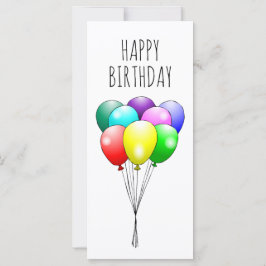 Balões de Aniversário Feliz