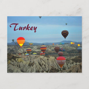 Balões de Ar da Turquia Cartão Postal