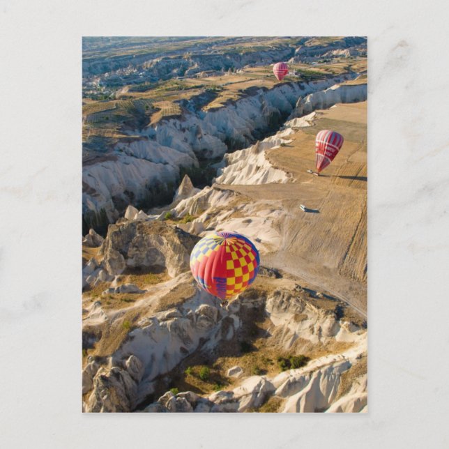 Balões de ar quente sobre Cappadocia Cartão postal (Frente)