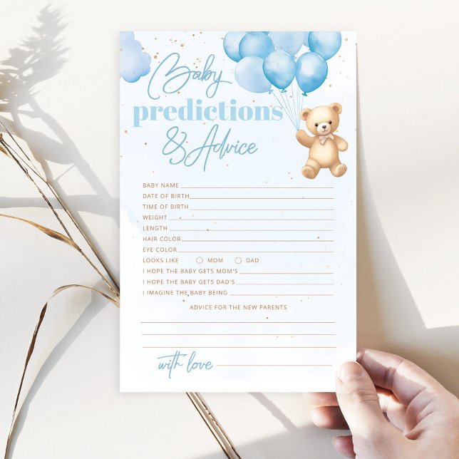 Balões de ursos de peluche predições de bebês e co (Criador carregado)