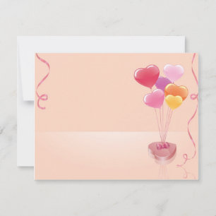 Balões e chocolates para o coração