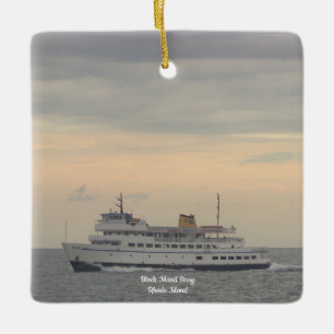 Balsa da Ilha Block Rhode Island Enfeite 