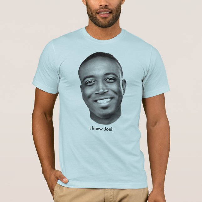 BamaGear eu sei o t-shirt de Joel (Frente)