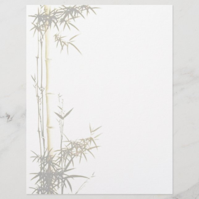 Bamboo Letterhead (Frente)