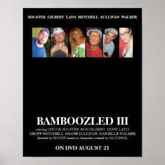 BAMBOOZLED 3 - Poster de filme oficial
