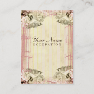 Bambu & creme - cartão de visita