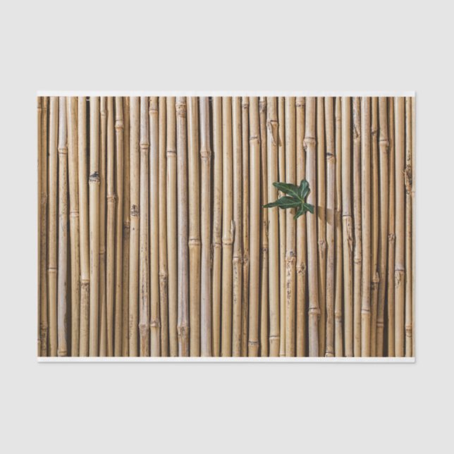 Bambu Decoupage 19 Papel Tecido de Fundo (Frente )