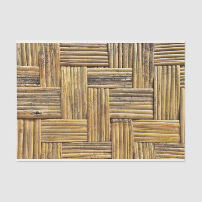 Bambu Decoupage 25 Papel Tecido de Fundo (Frente )