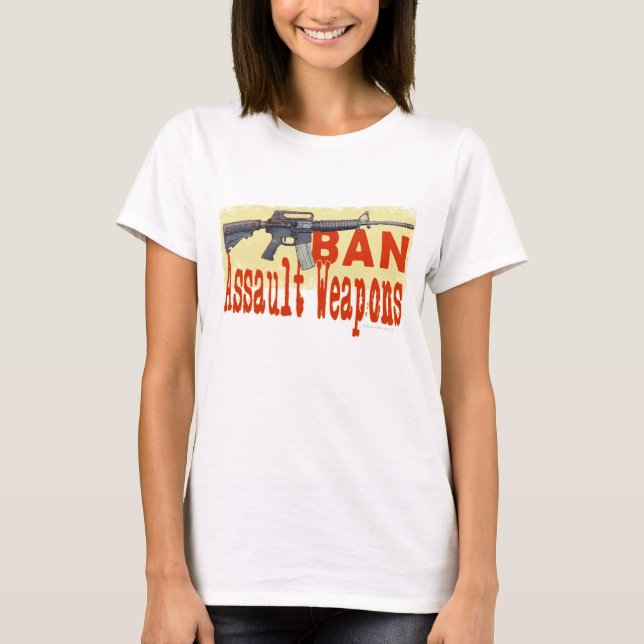 Ban Assault Armas Frente e Camiseta Traseira (Frente)