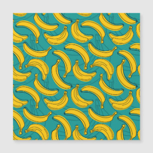 Banana Amarela: Vintagem de Contorno Preta