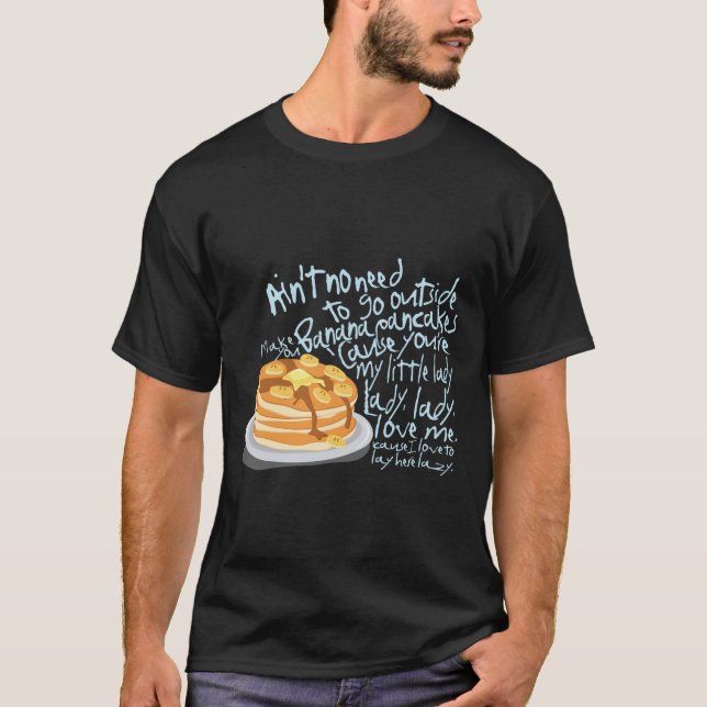 Banana Pancakes Classic T-Shirt (Frente)