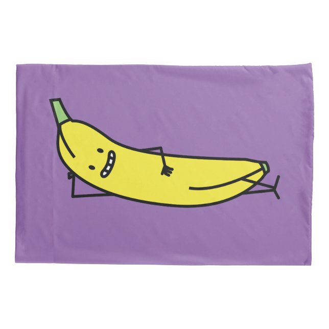 Banana que é de sorriso, estabelecendo e relaxando (Verso)