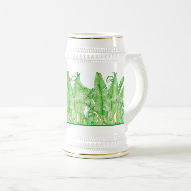 Banana sai em uma Caneca de cerveja (Frente Esquerda)