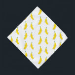 Bananas dançando Pet Bandana<br><div class="desc">Pequenas bananas bonitas dançando para se divertir com esta bandana.</div>