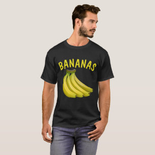 BANANAS T-shirts engraçadas