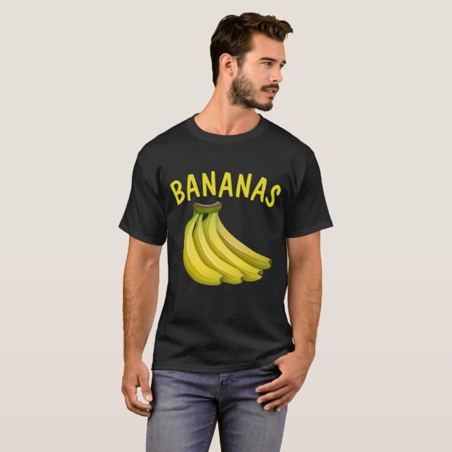 BANANAS T-shirts engraçadas (Frente Completa)