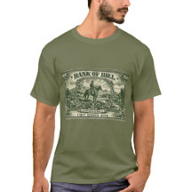 “Banco de Bill” Camiseta Gráfica Vintage Western M