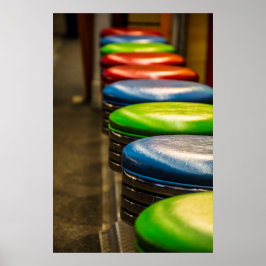 BANCOS DE JOGO 24 X 36 POSTER DE PAPEL ARQUIVAL