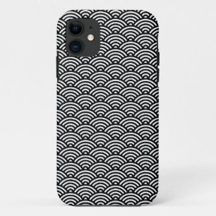 Banda de nome - capas de iphone de padrão da esca