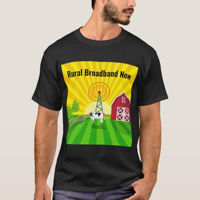 Banda larga rural agora T-Shirt (Frente)