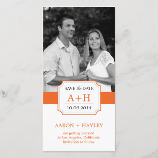 Banda Moderna Salva O Cartão com fotos De Data - L